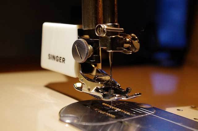 Needle and Thread or a Sewing Machine